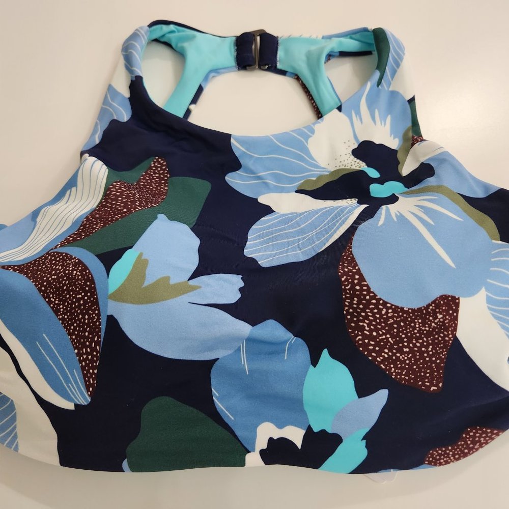 NWT  Athleta Maldives Bra Cup Bikini Top 32 D/DD